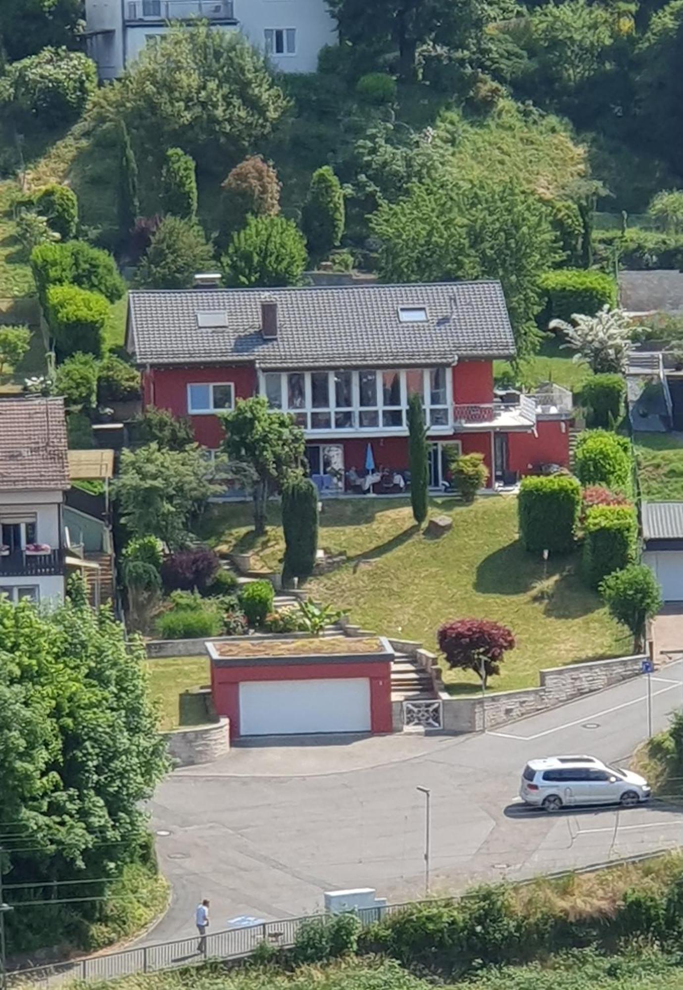 Ferienwohnung Casa Rossa 内卡尔斯泰纳 外观 照片