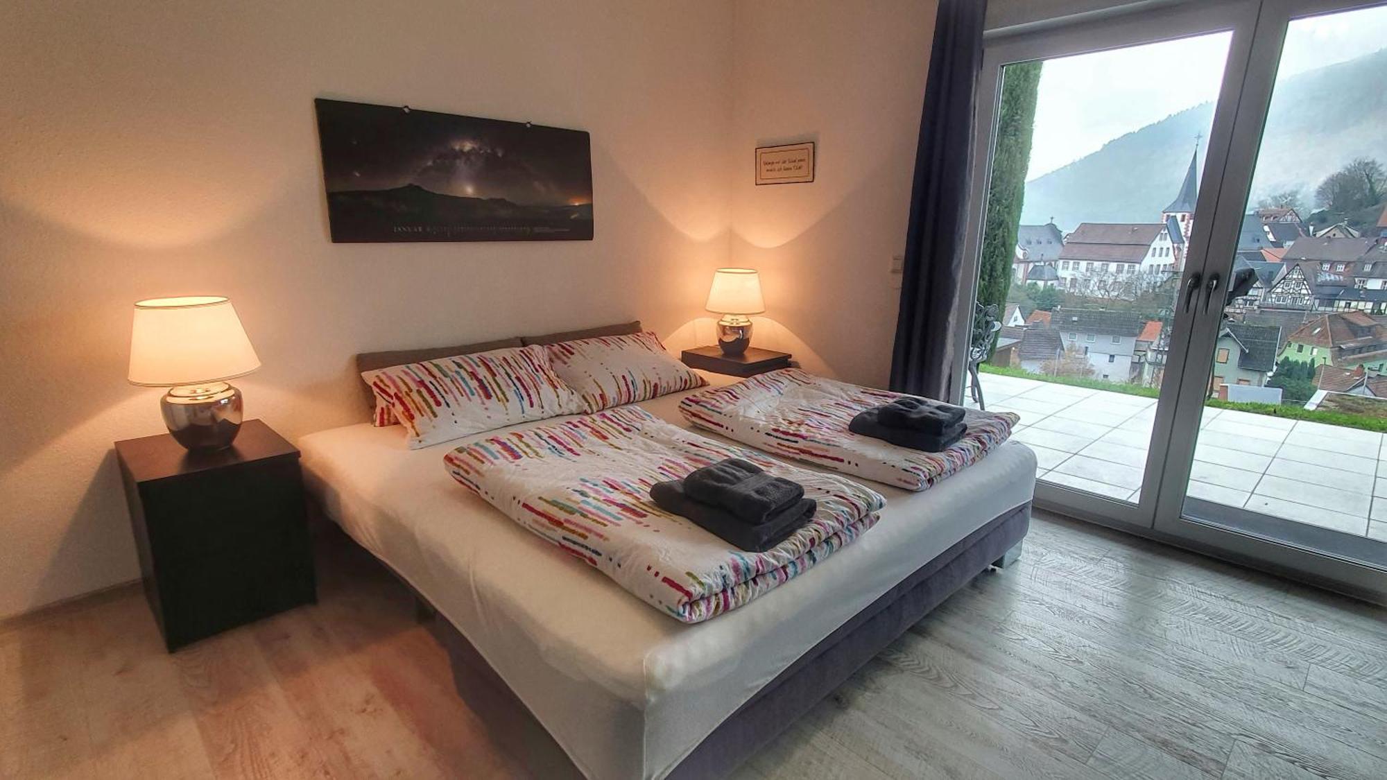 Ferienwohnung Casa Rossa 内卡尔斯泰纳 外观 照片