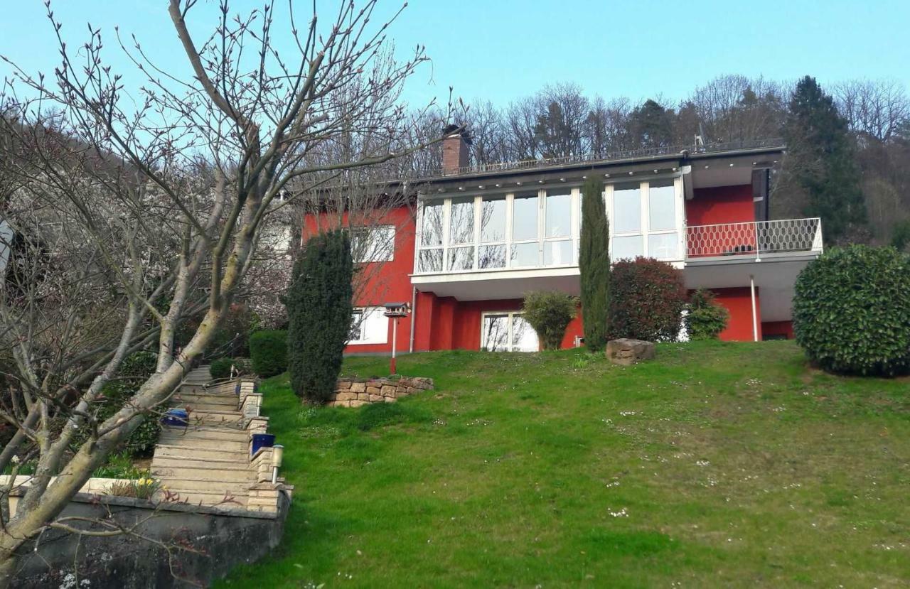 Ferienwohnung Casa Rossa 内卡尔斯泰纳 外观 照片