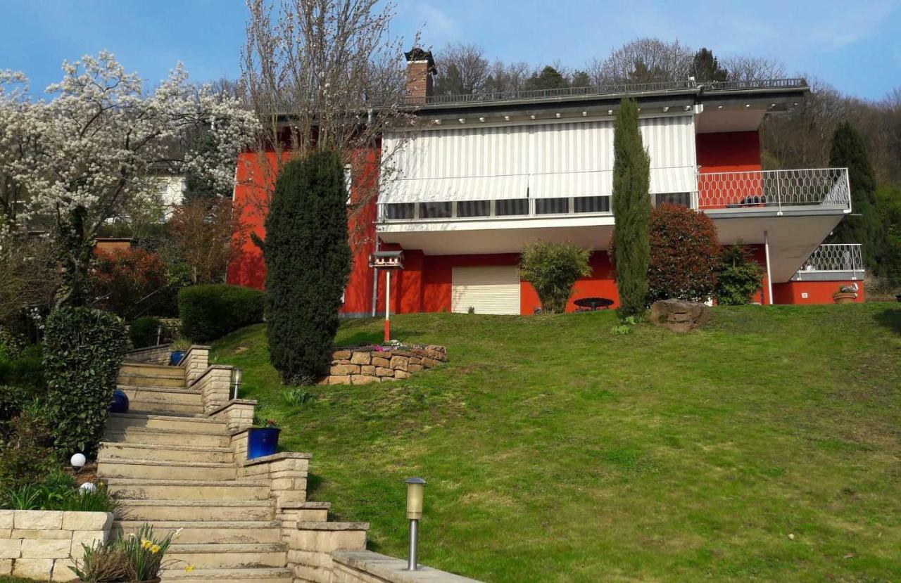 Ferienwohnung Casa Rossa 内卡尔斯泰纳 外观 照片
